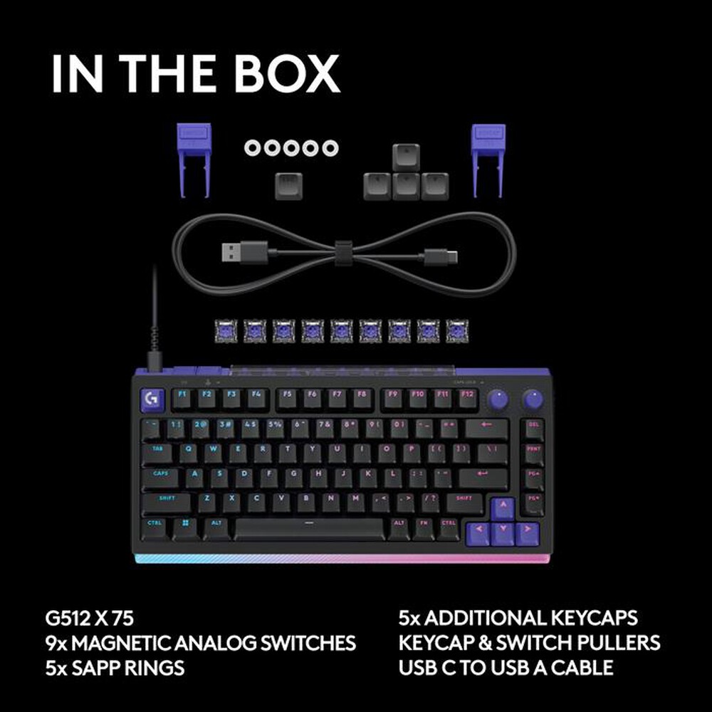 Immagine del prodotto LOGITECH - G512 X 75-Nero