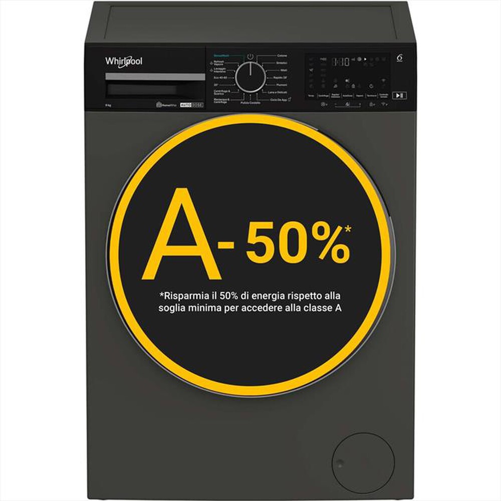 Immagine del prodotto WHIRLPOOL - Lavatrice WPM 911G ADS IT 9 Kg Classe A