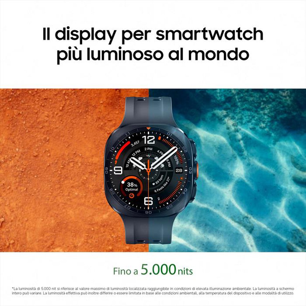 Immagine del prodotto SAMSUNG - Galaxy Watch Ultra2 47mm LTE 2+64GB-Titanium Silver