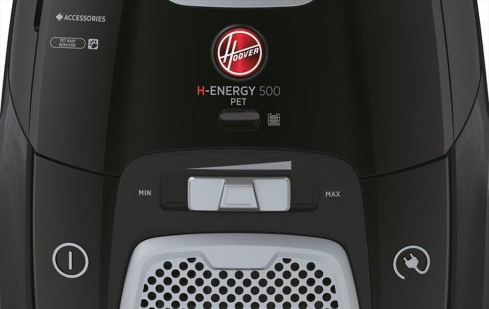 "HOOVER - Aspirapolvere a traino HE520PET 011-Nero"