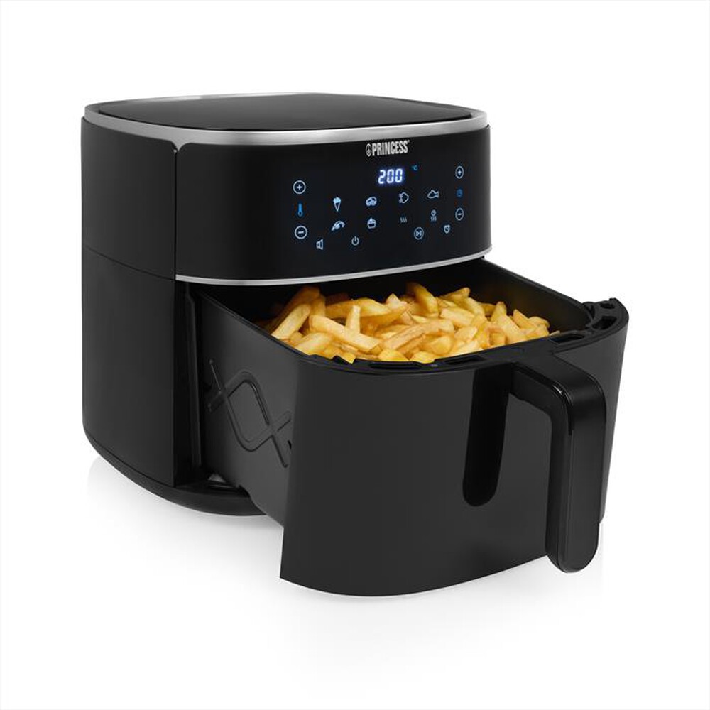 "PRINCESS - Friggitrice ad aria 182254 - DIGITAL AIRFRYER 8L-NERO"