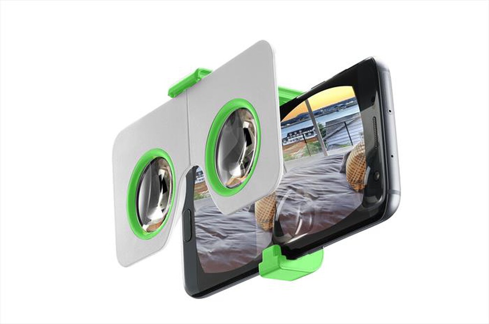 "CELLULARLINE - VISORE VRPOCKET SMARTPH FINO A 6''-Verde"