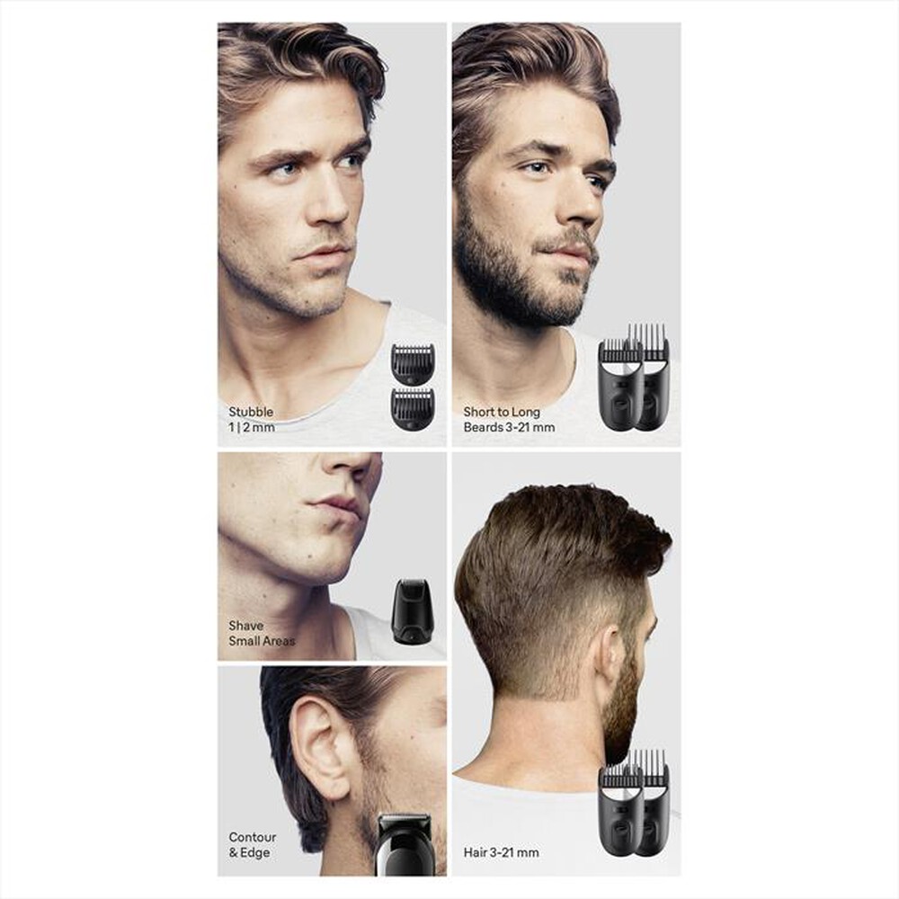 Immagine del prodotto BRAUN - Regolabarba MGK3410-NERO