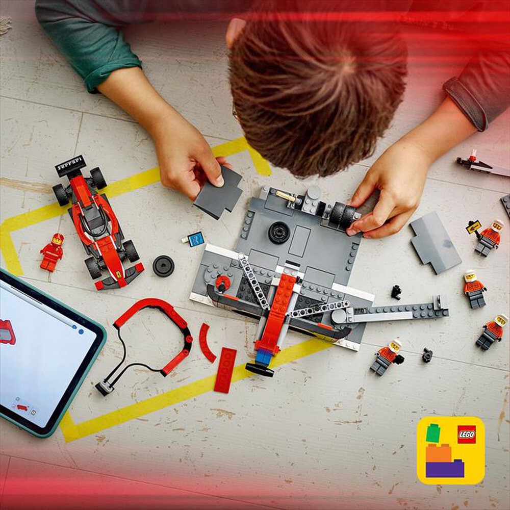 Immagine del prodotto LEGO - CITY F1 Pitstop e meccanici con Ferrari F1® 60443