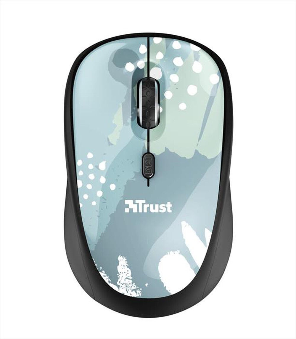 "TRUST - YVI WIRELESS MOUSE-blue brush"