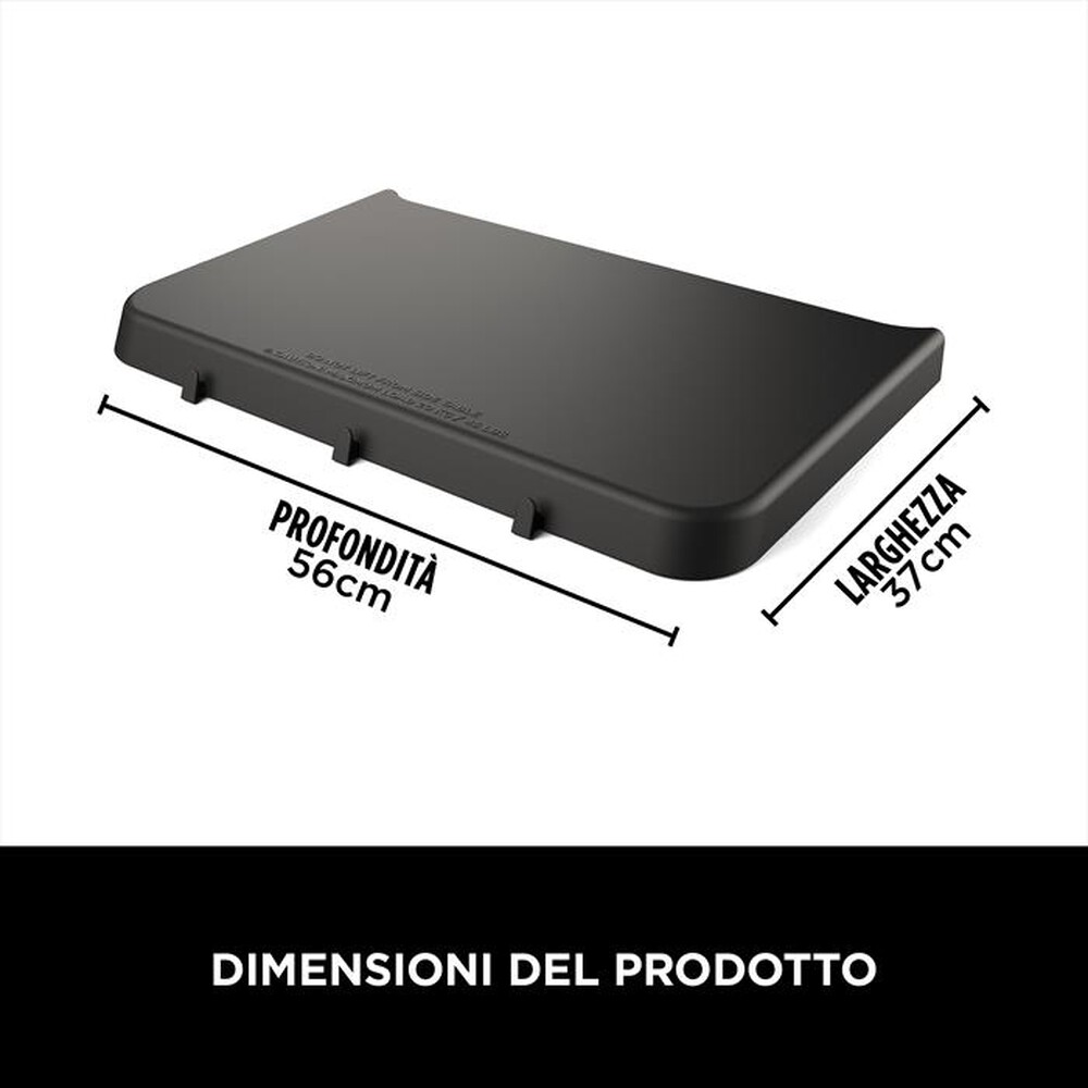 "NINJA - STAND UNIVERSALE+VASSOIO WOODFIRE-Nero"