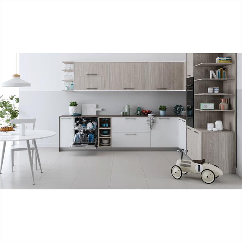 "INDESIT - Lavastoviglie incasso DBE 2B19 A X Classe F"