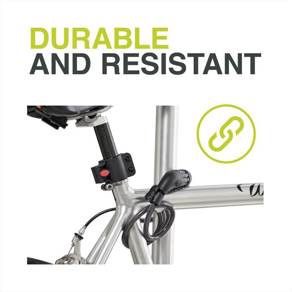 Immagine del prodotto NEWRBAN - Lucchetto per bici e monopattino NEWMLOCKCABLEK-Nero