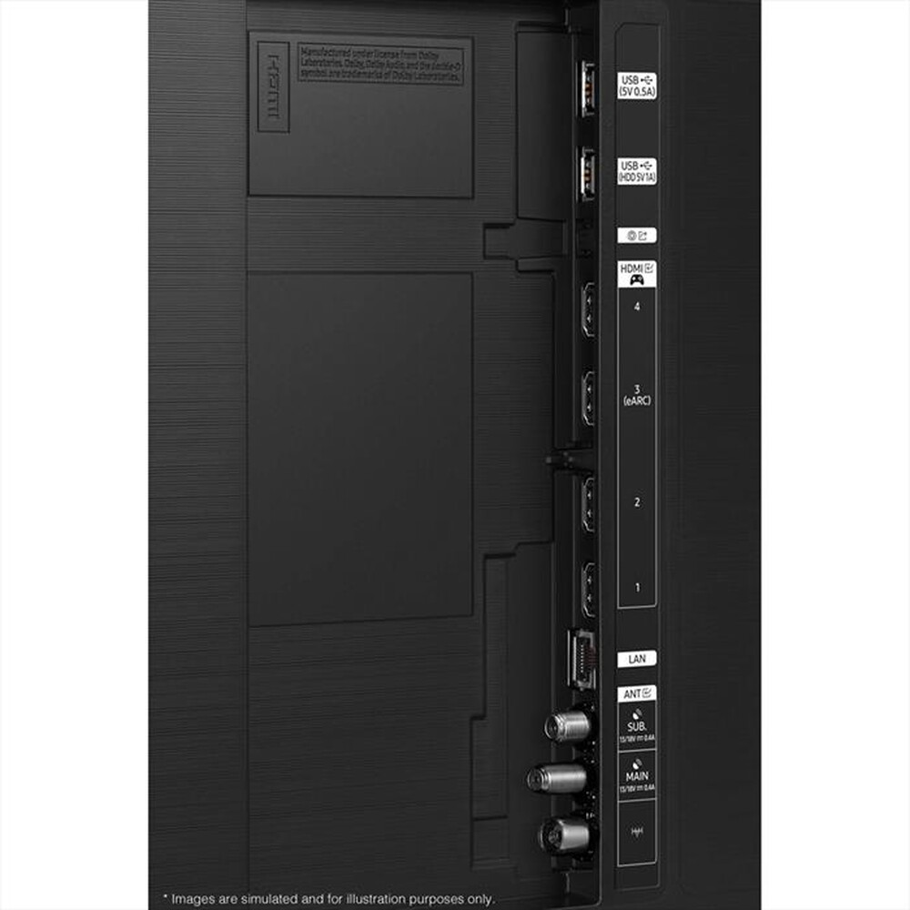 "SAMSUNG - Smart TV Q-LED UHD 4K 55\" QE55QN90DATXZT-Titan Black"