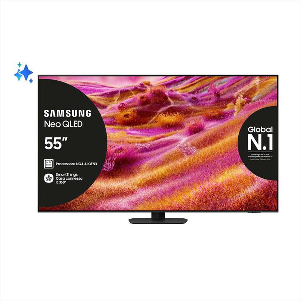 Immagine del prodotto SAMSUNG - Smart TV MINI LED UHD 4K 55" QE55QN90FATXZT-Titan Black