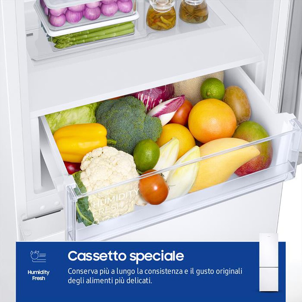 Immagine del prodotto SAMSUNG - Frigorifero combinato RB33B610EWW/EF Classe E 344l-WHITE