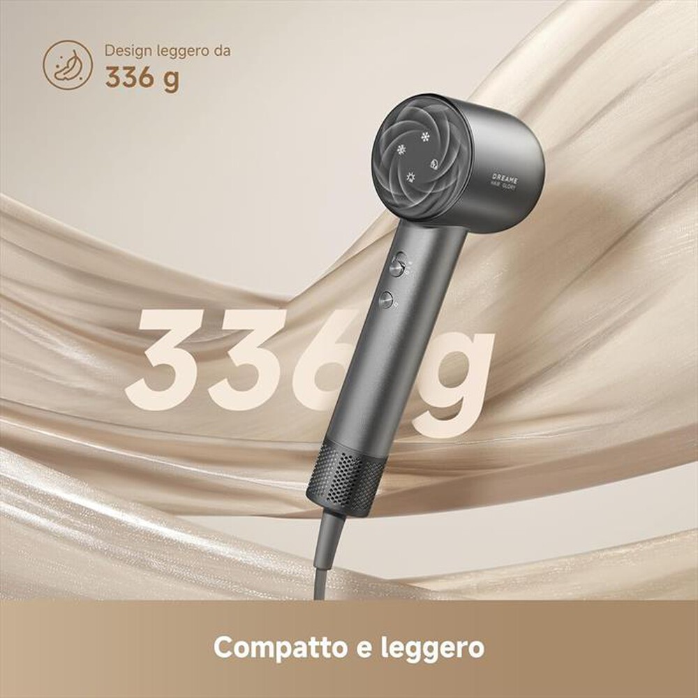 Immagine del prodotto DREAME - Asciugacapelli GLORY MIX-Nero / Grigio