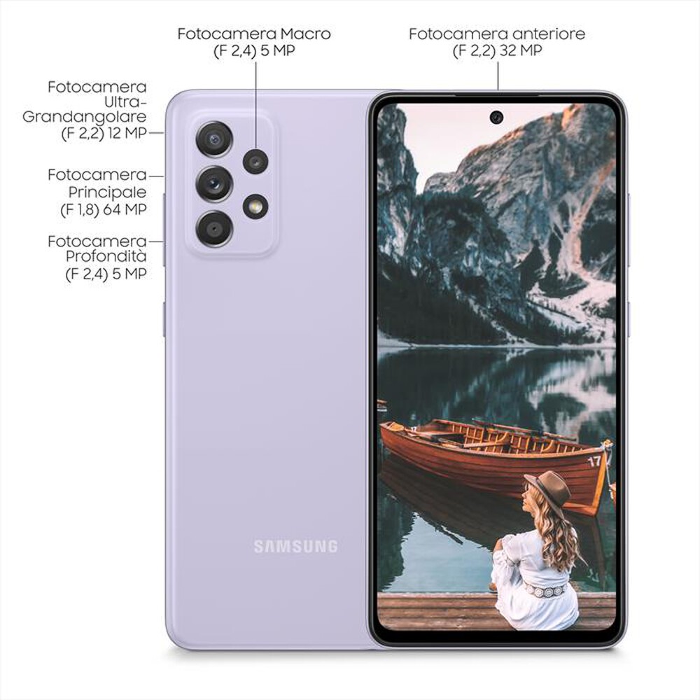 "SAMSUNG - GALAXY A52S 5G-Awesome Violet"