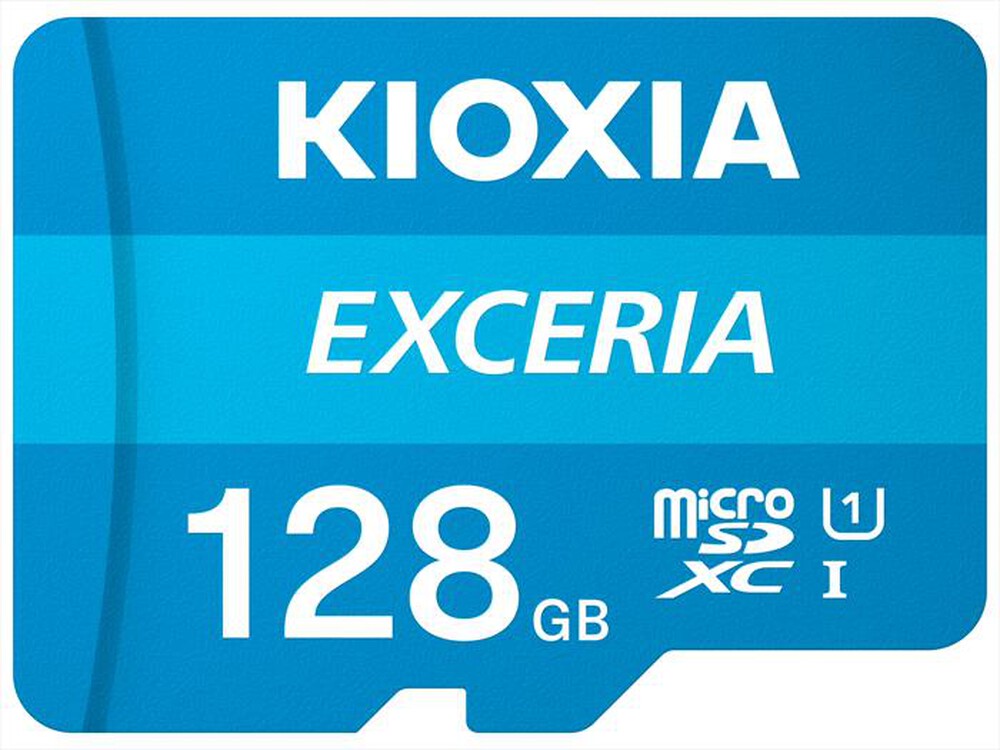 "KIOXIA - MICROSD EXCERIA MEX1 UHS-1 128GB-Azzurro"