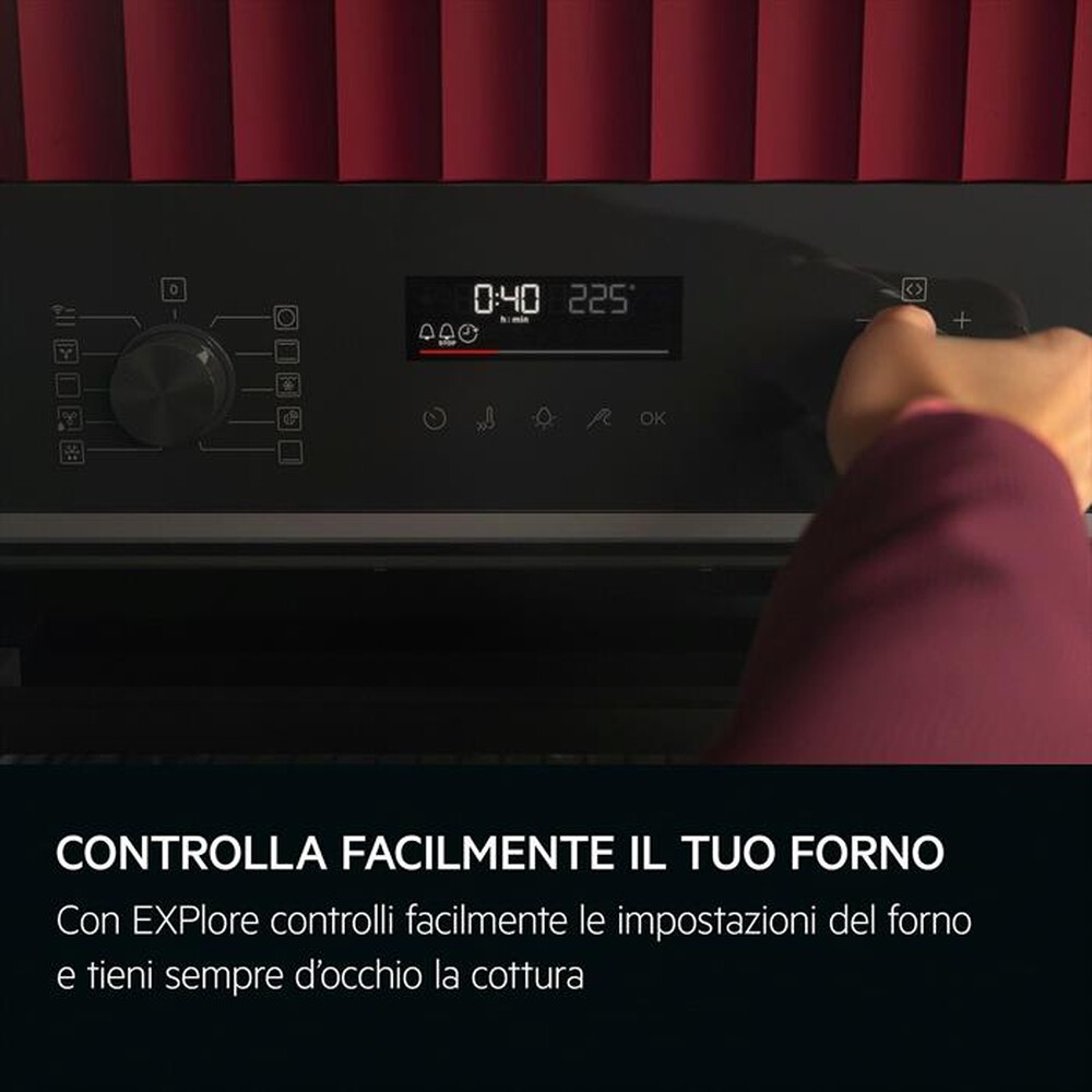 Immagine del prodotto AEG - Forno incasso elettrico TU5PB43SM Classe A+-Inox