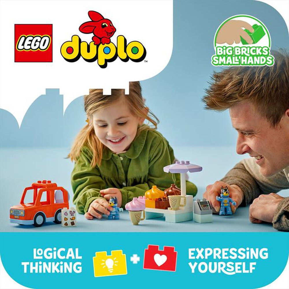 Immagine del prodotto LEGO - 10458 VISITA ALLA GELATERIA DI BLUEY-,