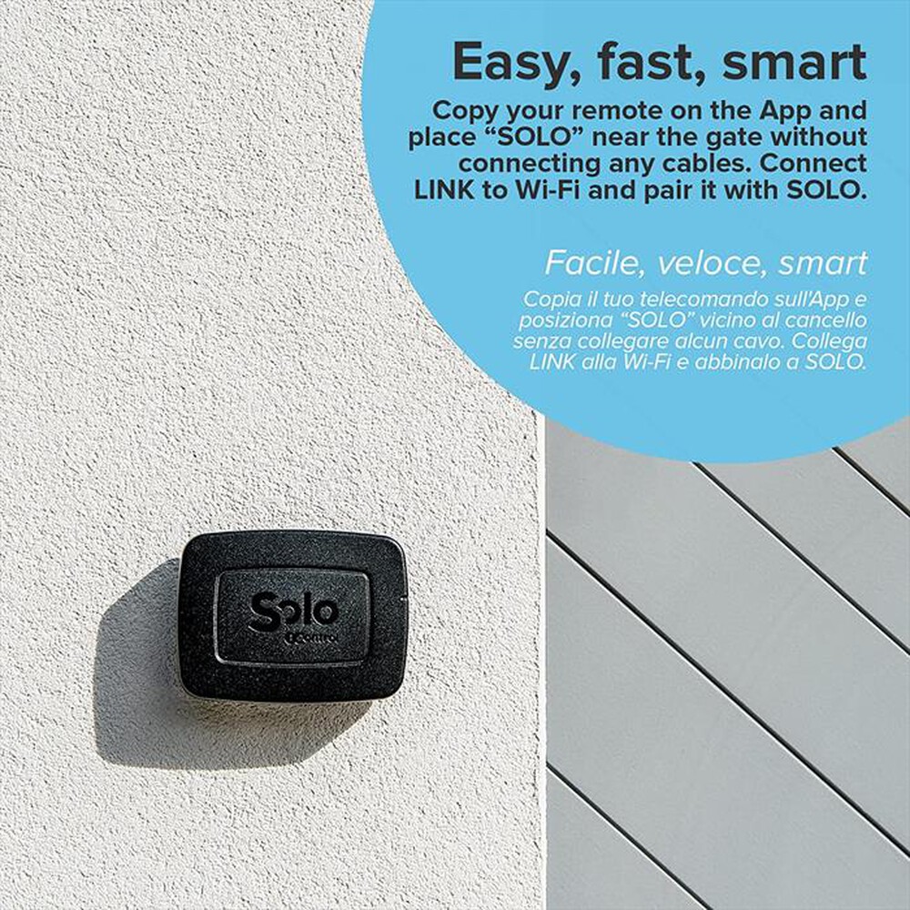 Immagine del prodotto 1 CONTROL - Apricancello e controllo SOLO GEN 2+LINK-Black