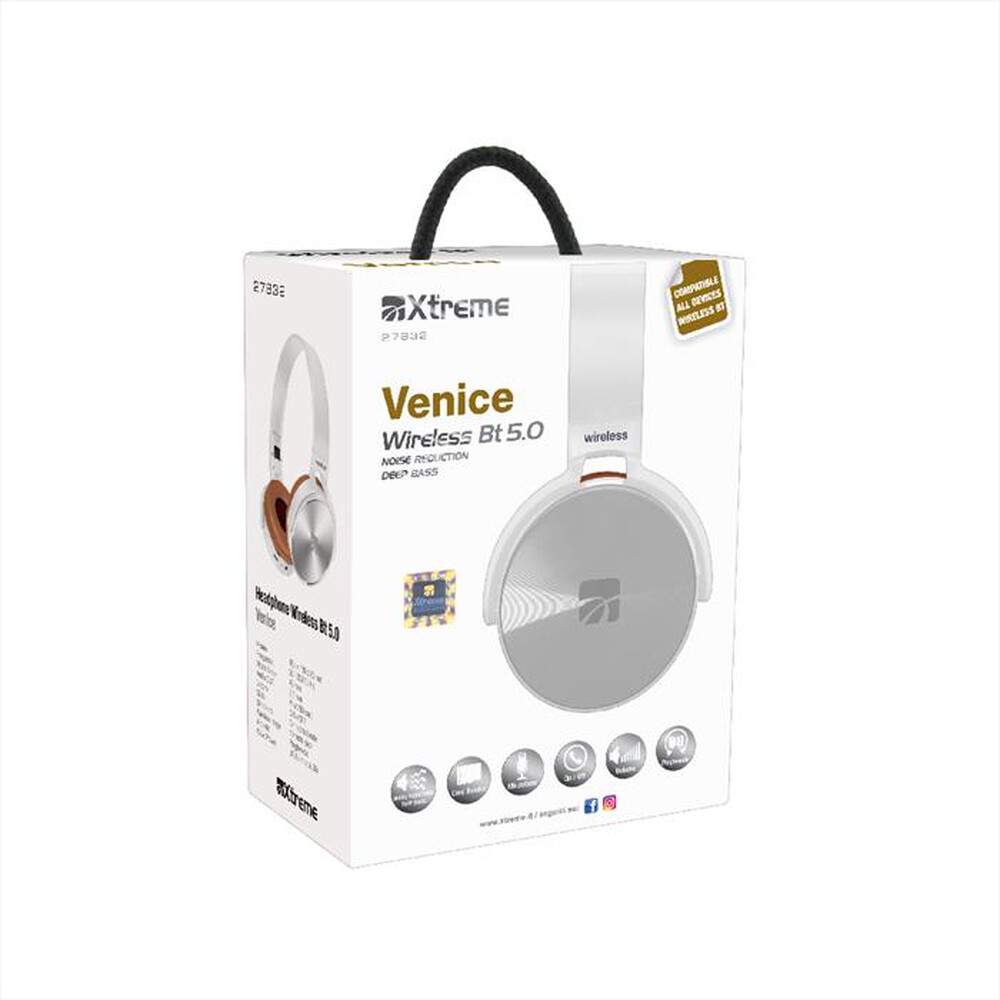 Immagine del prodotto XTREME - HEADPHONE WIRELESS VENICE-BIANCO
