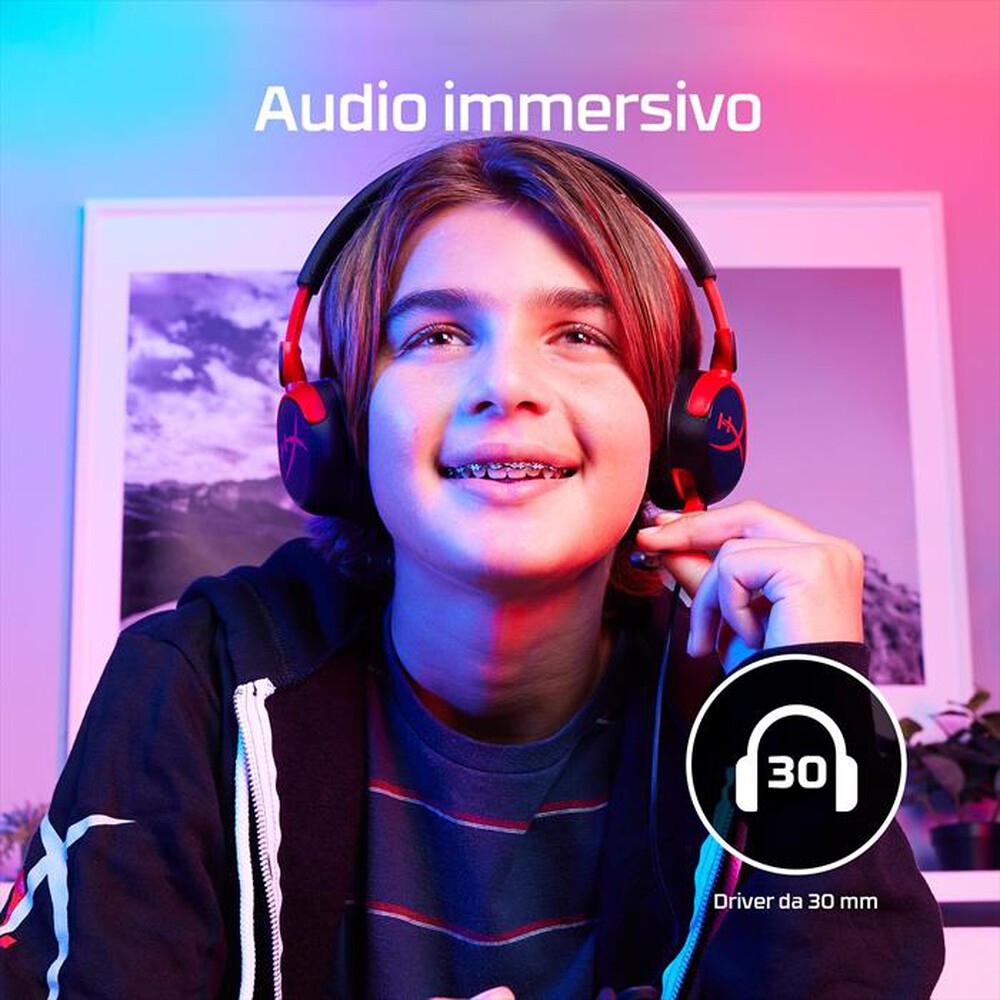 Immagine del prodotto HYPERX - CUFFIE CLOUD MINI-Nero