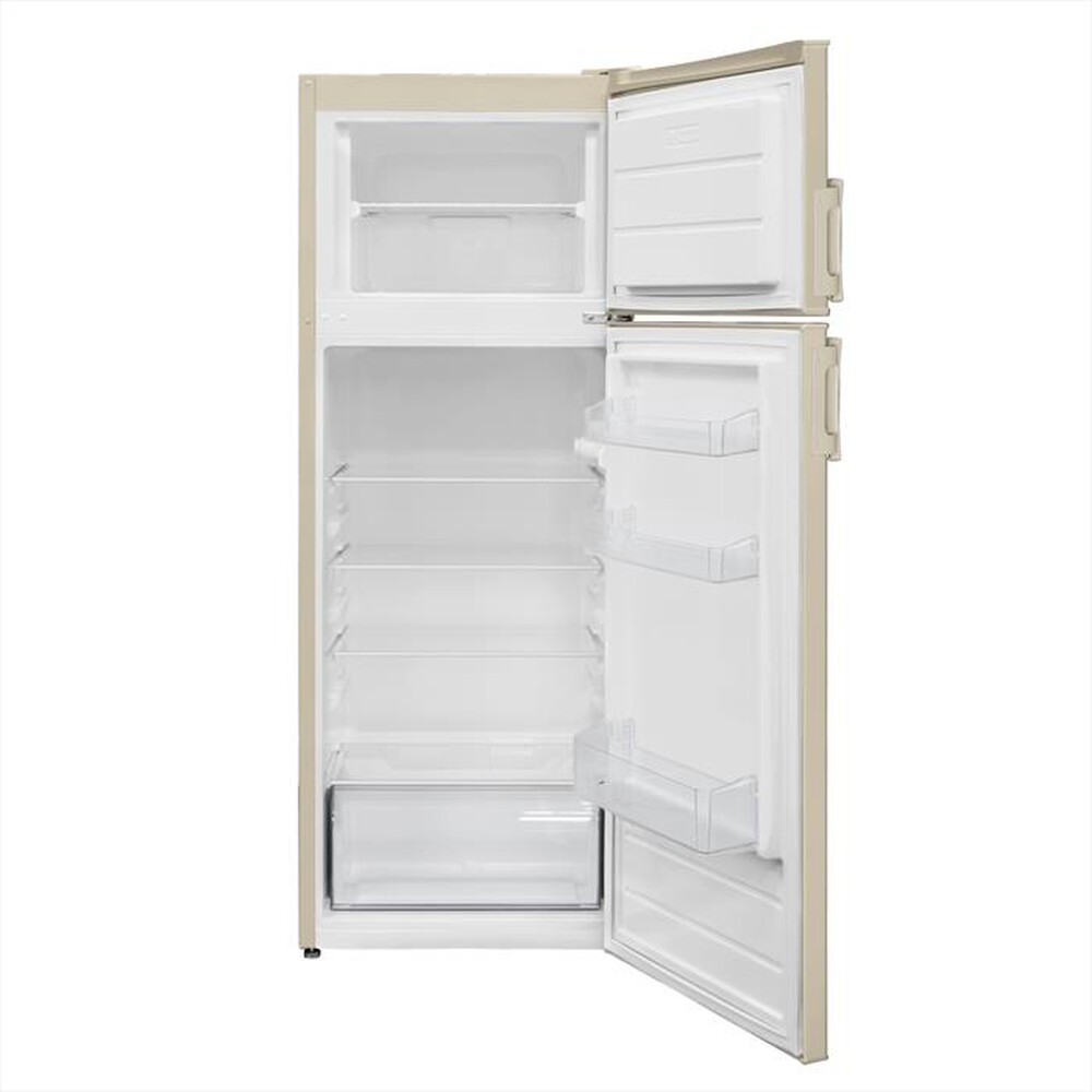 "AKAI - Frigorifero 2 porte AKFR246CNV Classe F 212 lt-Crema"
