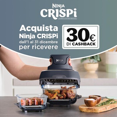 NINJA - Friggitrice ad aria portatile CRISPI 4-IN-1-Salvia
