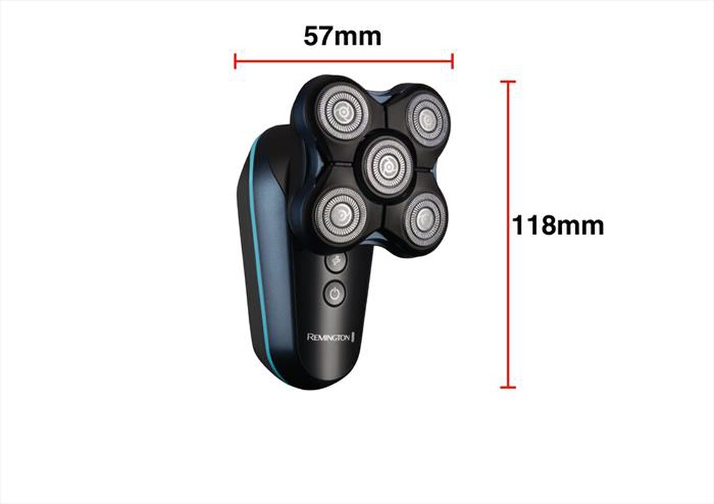 Immagine del prodotto REMINGTON - Balder Head & Beard Rasoio per la Testa XR8000-Nero/Blu
