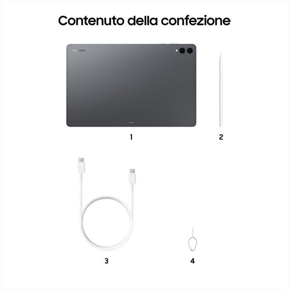 Immagine del prodotto SAMSUNG - Galaxy Tab S11 Ultra 12+256GB 5G-Gray