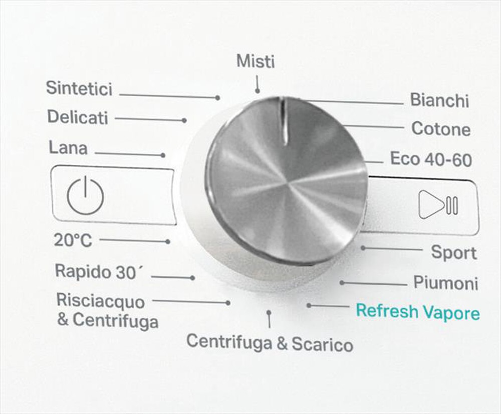 "WHIRLPOOL - Lavatrice FRESHCARE FFB 9258 CV IT 9 Kg Classe C-Bianco"