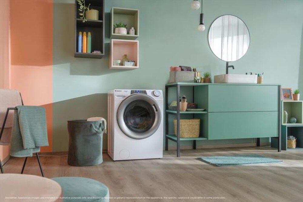 "CANDY - Lavatrice RP6106BWMR8S 10 Kg Classe A-Bianco"