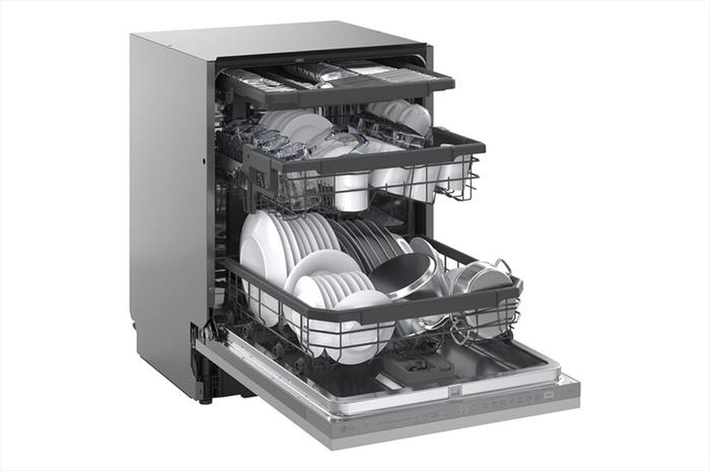 Immagine del prodotto LG - Lavastoviglie QUADWASH DB375TXS Classe A 14 copert-Noble Steel