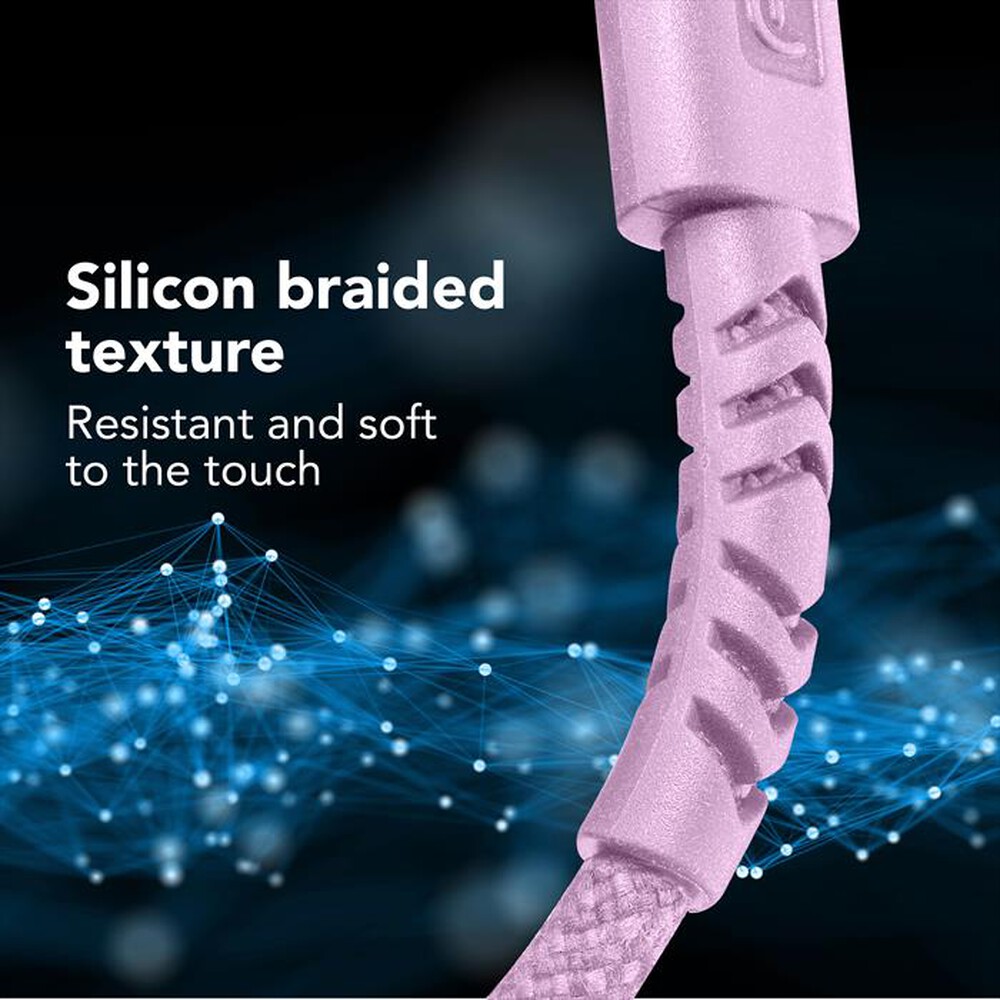 Immagine del prodotto CELLULARLINE - CAVO FLEXY 150CM 100W USB C TO USB C-Rosa