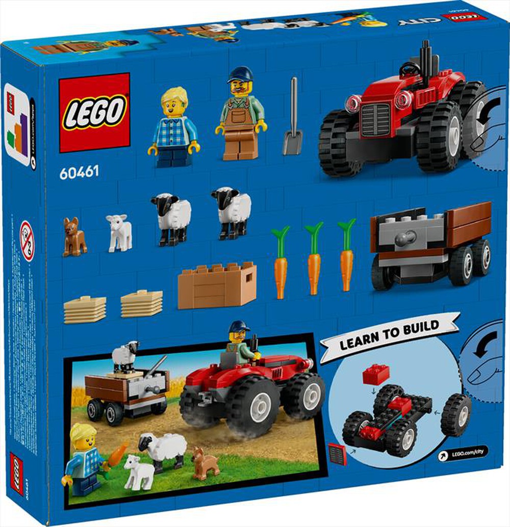 Immagine del prodotto LEGO - CITY Trattore agricolo con rimorchio e pecore60461