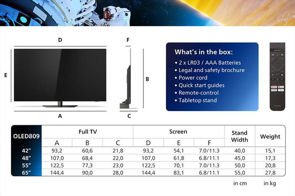 "PHILIPS - Smart TV OLED UHD 4K 55\" 55OLED819/12-Black"
