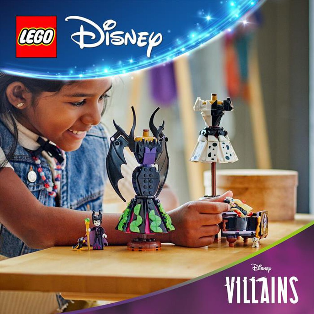 Immagine del prodotto LEGO - DISNEY CLASSIC Abiti di Malefica e Crudelia 43262