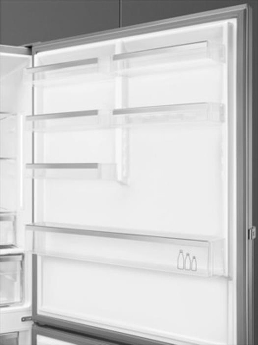 "SMEG - Frigorifero combinato FC84EN4HX Classe E 620lt"