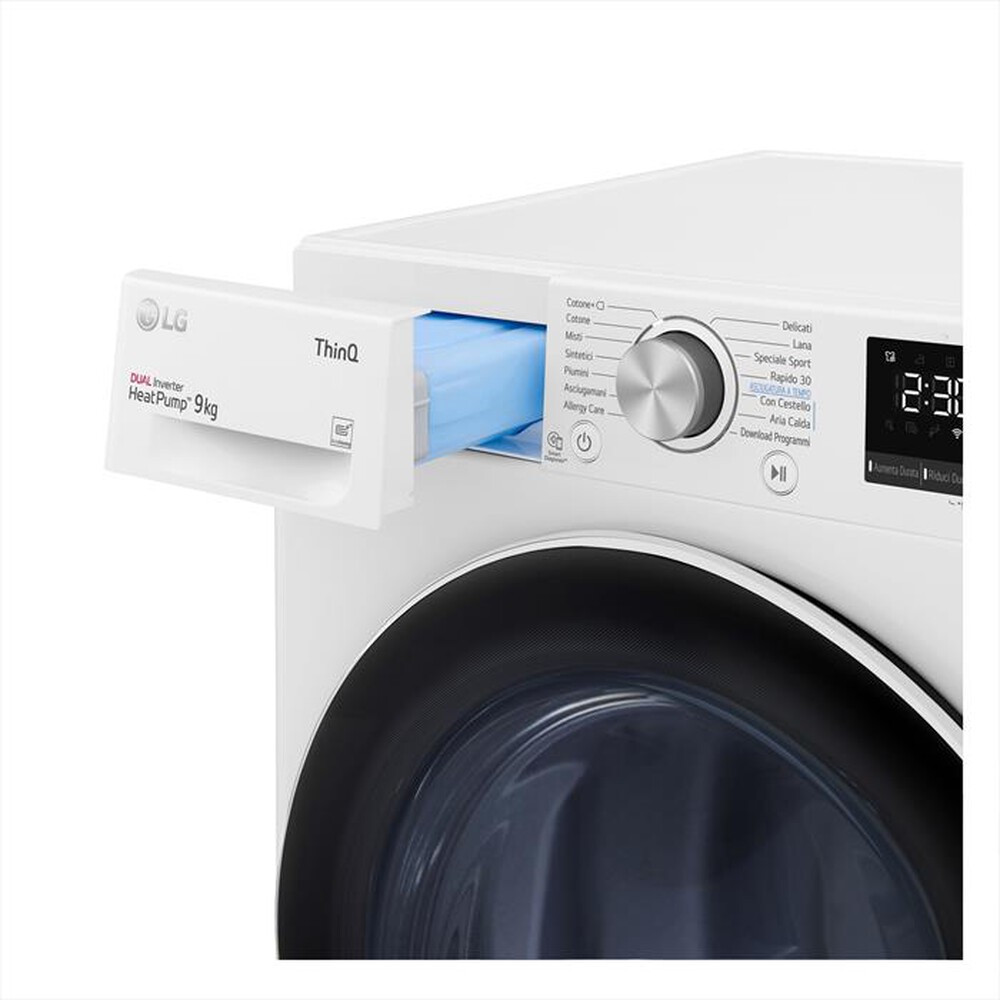 "LG - Asciugatrice RH90V5AV5N - 9 Kg - A++"