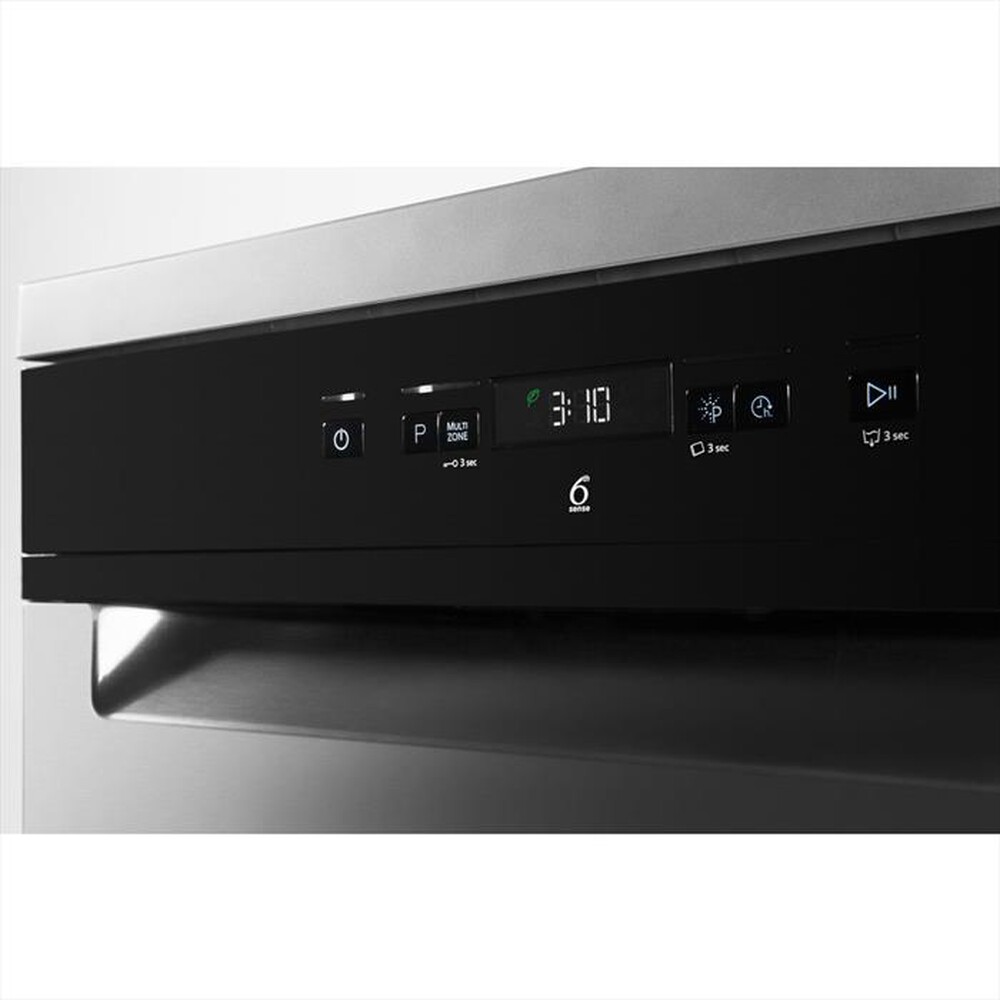 "WHIRLPOOL - Lavastoviglie WFC 3C26 PX Classe E 14 coperti-Acciaio inossidabile"