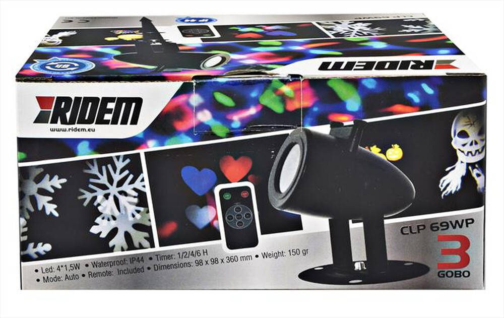 Immagine del prodotto RIDEM - CLP 69WP-Nero