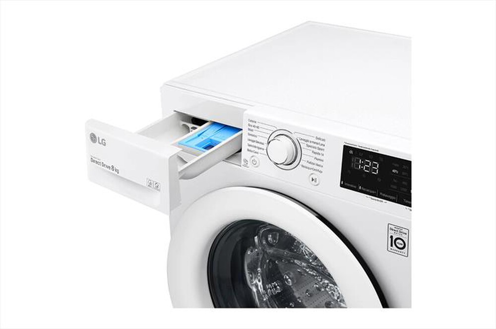 Immagine del prodotto LG - Lavatrice F4WV308N3B 8 Kg Classe B-White
