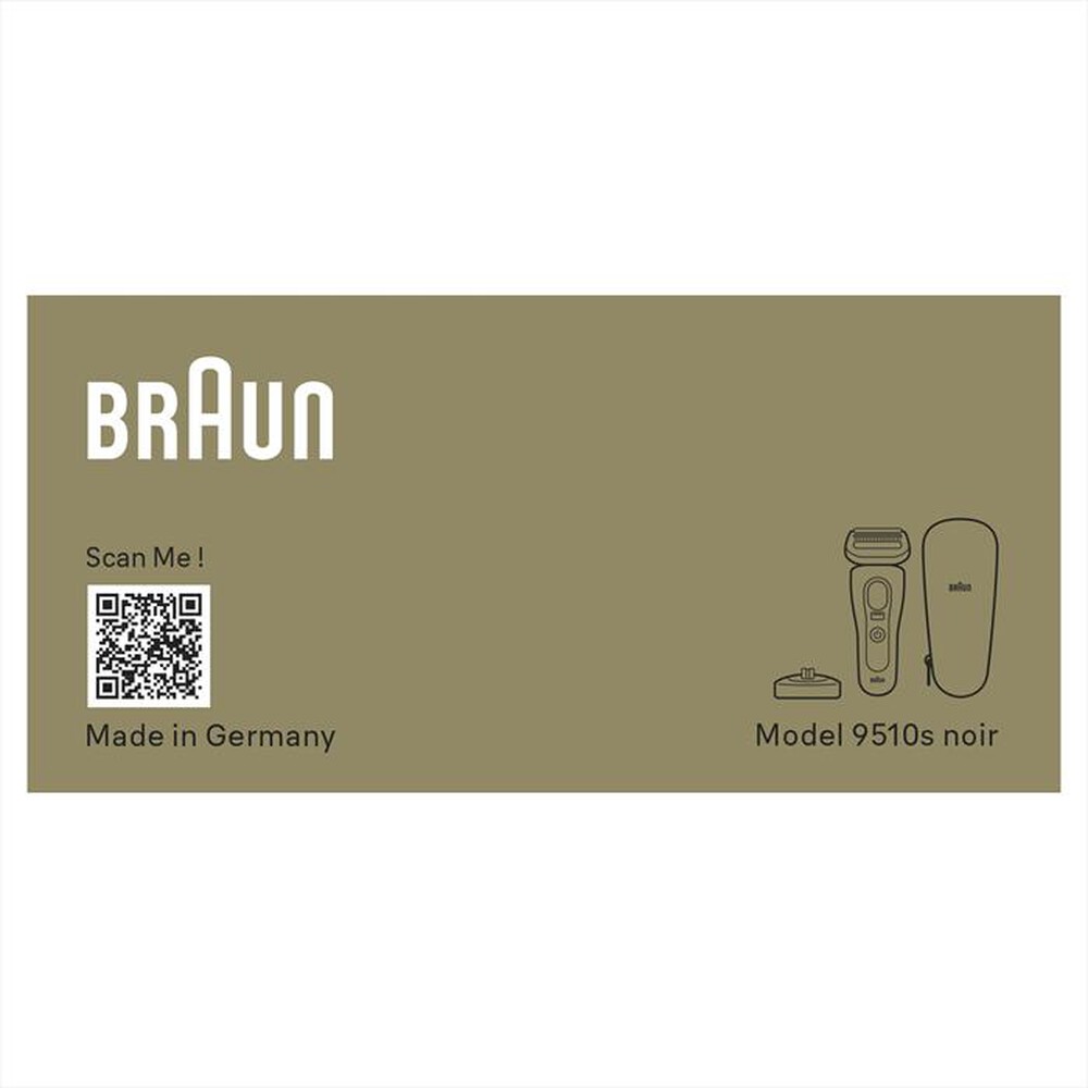 "BRAUN - Rasoio SERIES 9 PRO+-Nero"