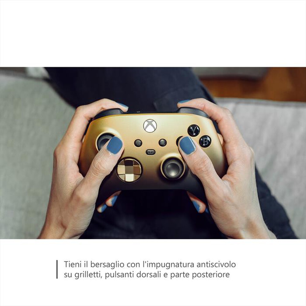 "MICROSOFT - XBOX WIRELESS CONTROLLER GOLD SHADOW SE"