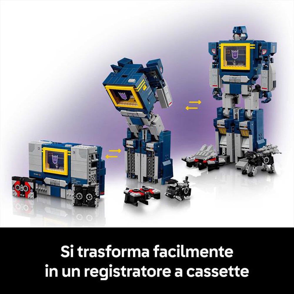 Immagine del prodotto LEGO - ICONS Transformers: Soundwave 10358