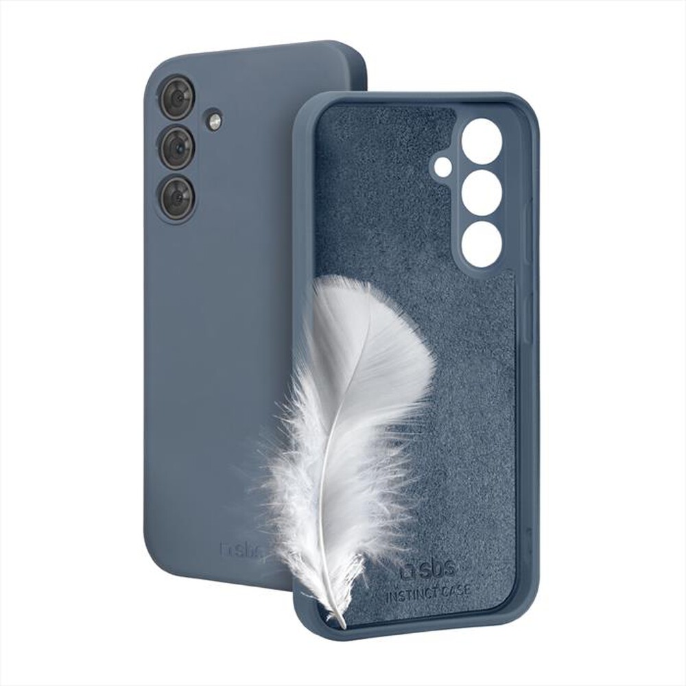 "SBS - Cover Instinct TEINSTSAA25B per Samsung A25/A24 4G-Blu"