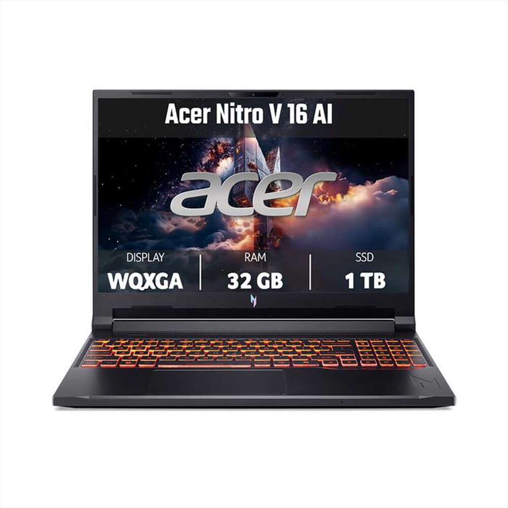 Immagine del prodotto ACER - Notebook gaming NITRO V 16 AI ANV16-61-R906 16"-Nero
