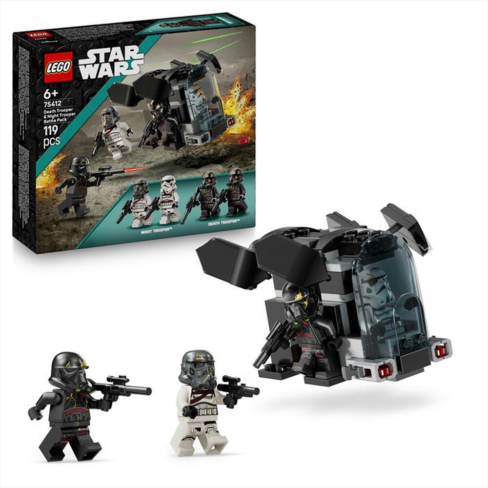 "LEGO - BATTLE PACK DEATH TROOPER E NIGHT TROOPER-,"
