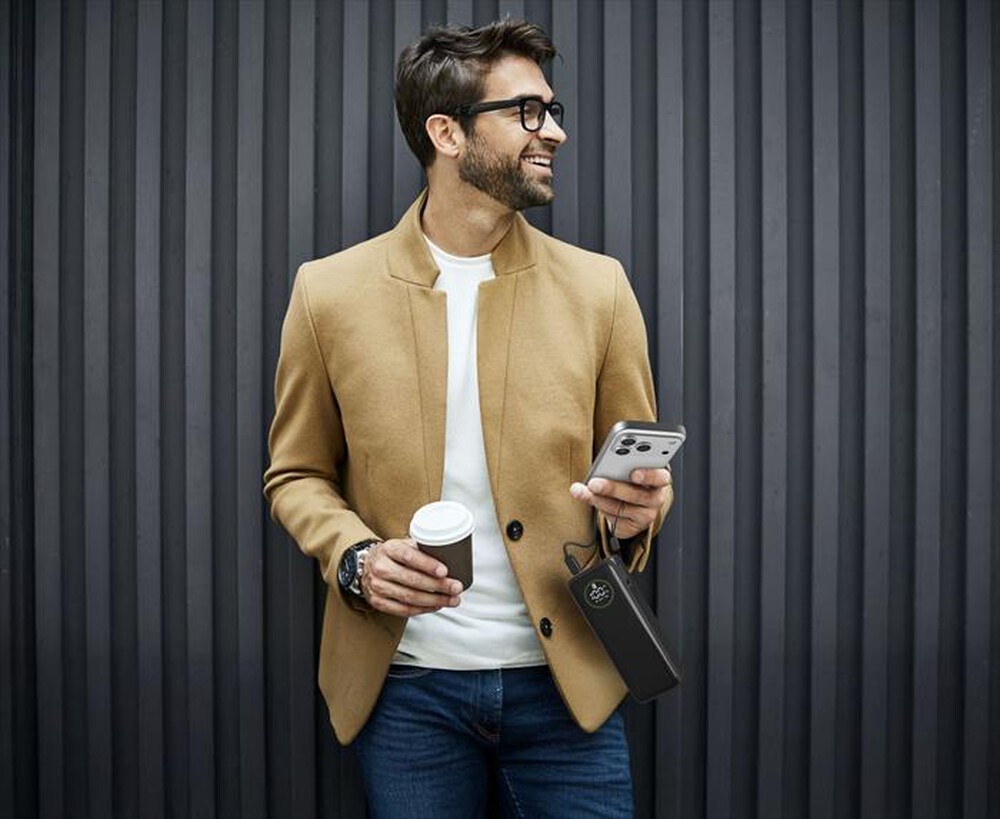 Immagine del prodotto CELLULARLINE - POWER BANK ROLLER 20000-Nero