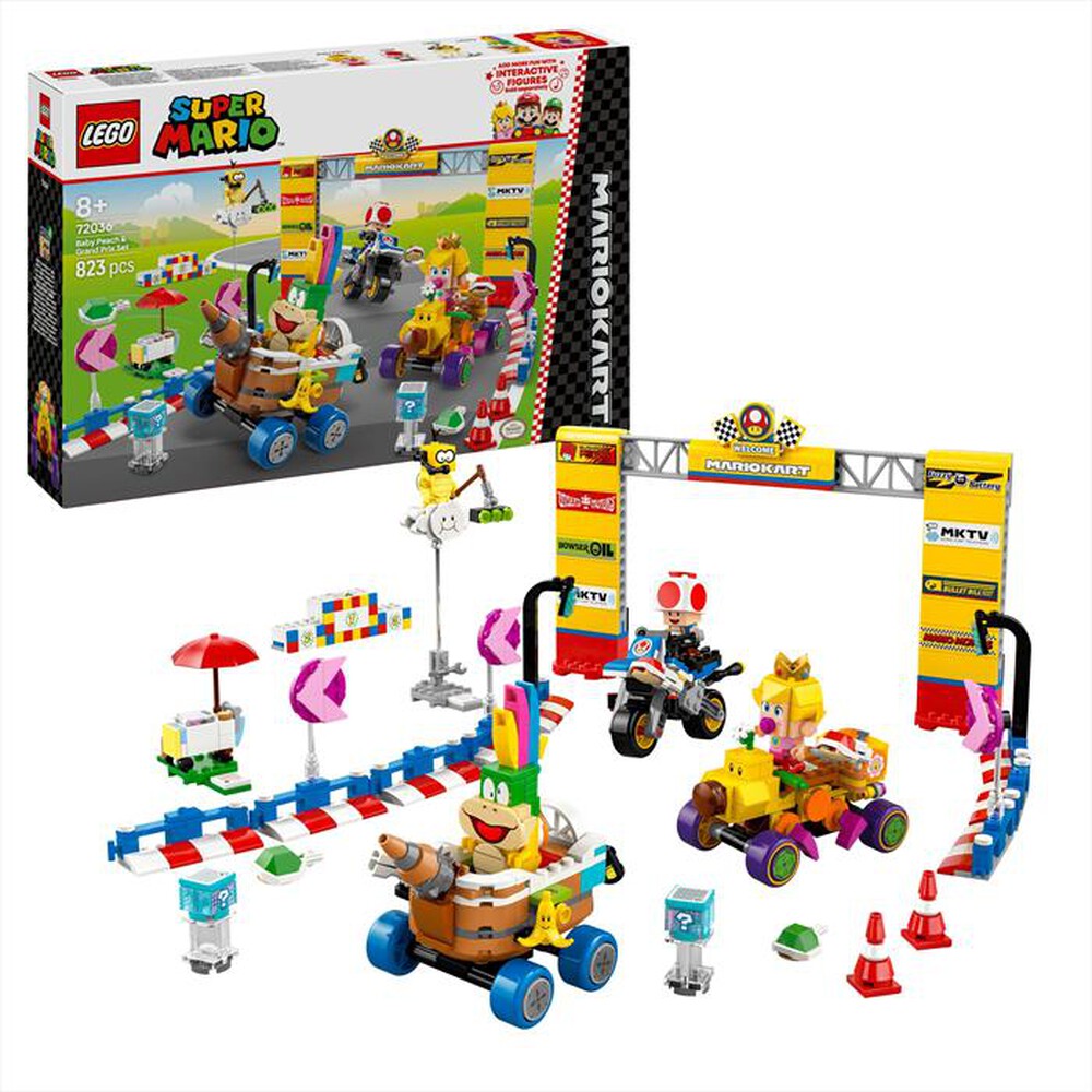 Immagine del prodotto LEGO - SUPER MARIO MarioKart Baby Peach Gran Premio 72036