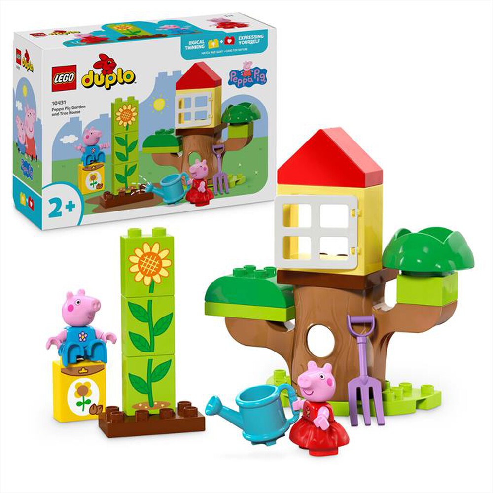 Immagine del prodotto LEGO - DUPLO Giardino e casa sull&rsquo;albero Peppa Pig 10431