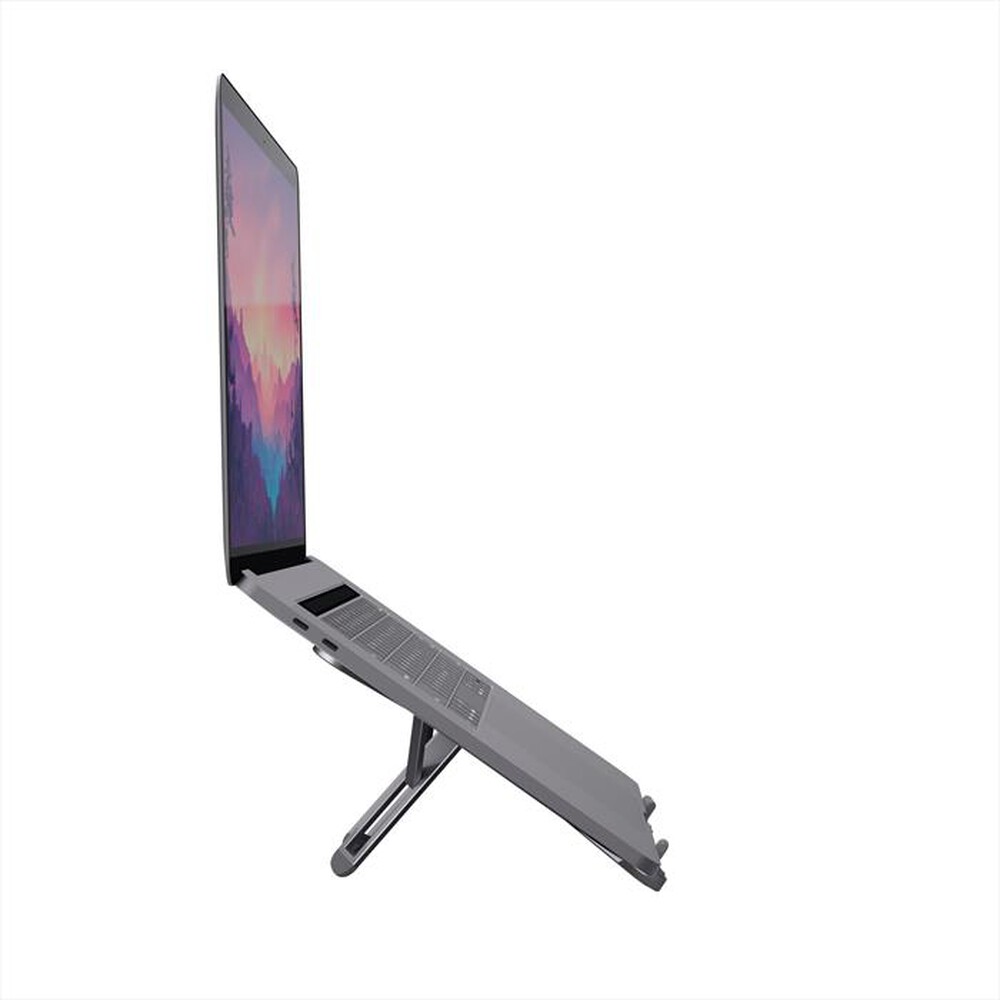 "TRUST - MACY FOLDABLE METAL LAPTOP STAND-Grey"