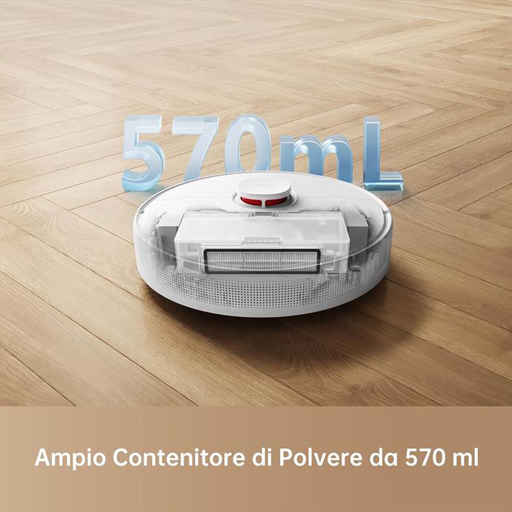 "DREAME - Aspirapolvere robot F9 Pro VM Combo + 1 side brush-Bianco"